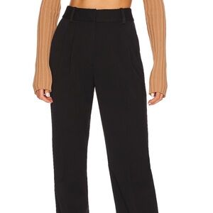 Favorite Daughter Black Wide Leg Pants